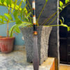Handmade Damascus Blade Spear, 36" Multi colour Spear